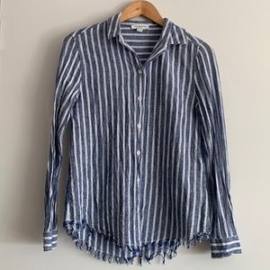 Beachlunch Lounge Linen Blend Button Down Shirt